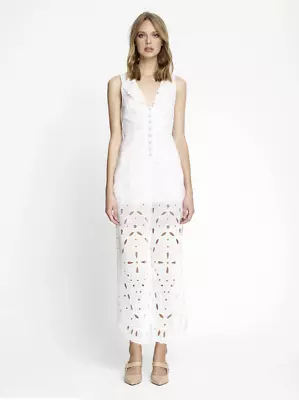 Bnwt Alice Mccall Porcelain Moonchild Jumpsuit - Size 8 Au/4 Us (rrp $495) • $130