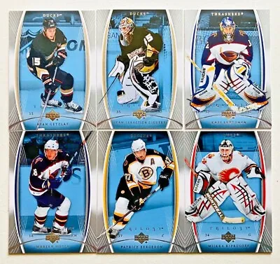 2007-08 Upper Deck Trilogy Hockey Base Cards 1-100 Complete Your Set U Pick • $0.73
