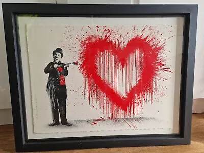 Mr Brainwash Original Limited Edition - Spray Love • £2995