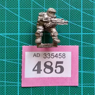 Warhammer 40K Rogue Trader Imperial Guard Army Trooper Metal (AD485) • £12.99