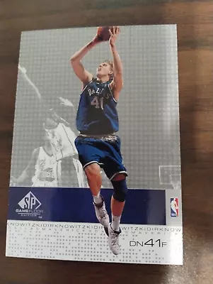 2000-01 Upper Deck SP Game Floor Edition #12 Dirk Nowitzki Dallas Mavericks • $1.99