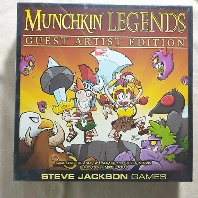 Munchkin Legends Deluxe Mike Lukas Guest Artist Edition New  Sealed M • $19.95