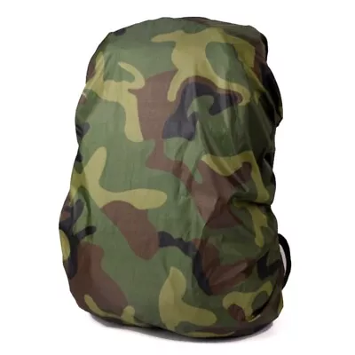 Waterproof Hiking Sports Backpack Camouflage Rain Cover Bag Pack Case Protection • $21.52