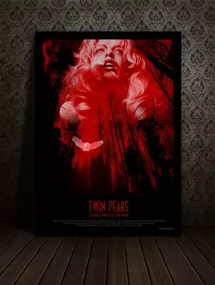 TWIN PEAKS - Polish Poster DAVID LYNCH Movie Mulholland Print Drive Laura Palmer • $62