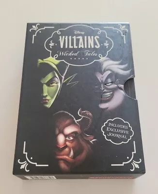 DISNEY: Villains Wicked Tales 4 Book Box Set - Paperback Like New 2019 Free Post • $24.49