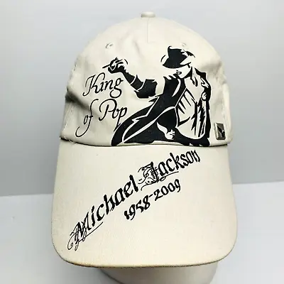 Michael Jackson Hat Cap Granmen Unisex Adjustable Beige OSFM • $14.15