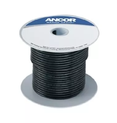 Ancor 104025 Marine Tinned Copper Boat Wiring (14-Gauge Black 250-Feet) • $73.24