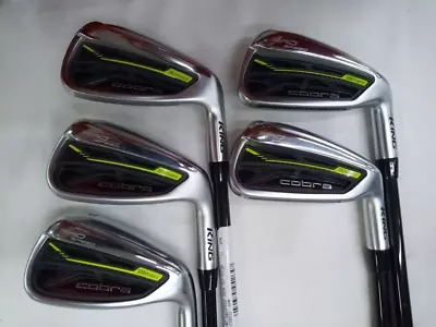 Cobra KING RADSPEED Irons #6-9.P(5Clubs)/Speeder/Flex:R/Iron Set • $791.48