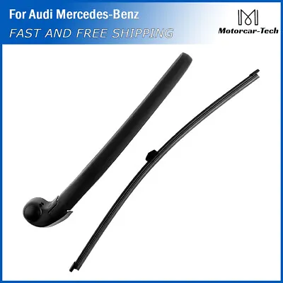 Rear Windshield Wiper Arm With Blade For 8R0955407 8K9955205 Audi Q7 2015-2018 • $14.95