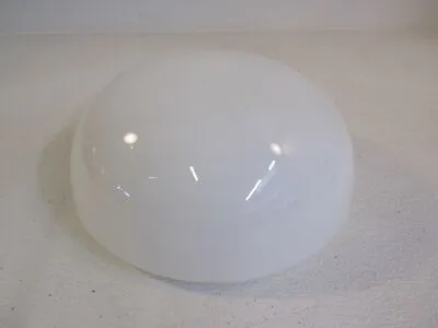 Lightolier Round Dome Light Fixture Cover Shade 10.5in GL-70684 Vintage Glass • $35.66