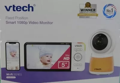 Vtech RM5854HD - 5  Smart Wi-Fi 1080p Baby Camera Video Monitor White • $49.50