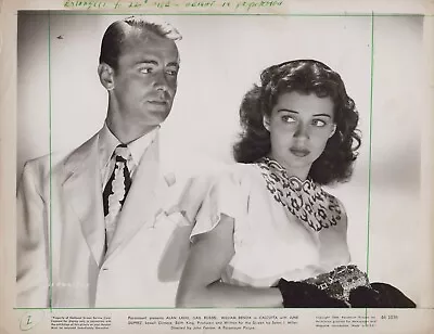 Gail Russell + Alan Ladd In Calcutta (1946) 🎬⭐ Vintage Paramount Photo K 312 • £48.25