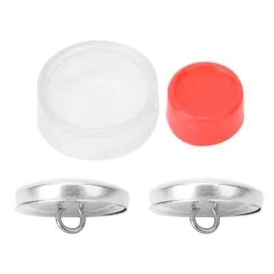 DIY Cover Buttons Kit 25mm Round Button Base - Self Cover Buttons For Sewing • £3.18