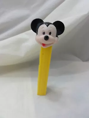 PEZ Disney Classic ~ Mickey Mouse ~ Issue C ~ 3.9 ~ No Feet ~ Hong Kong • $14.99