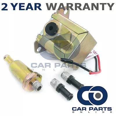 £14.95 • Buy Universal 12v Fuel Pump Car Van Tractor Boat 4-6 Psi 1.4 Ltrs Per Minute