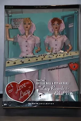 Barbie I Love Lucy Job Switching Lucy Ricardo And Ethel Mertz Pink Label NRFB • $60