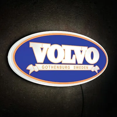 Volvo 1927-30 Badge Led Light Wall Sign Garage Vintage Automobilia Vintage Car • $94.71