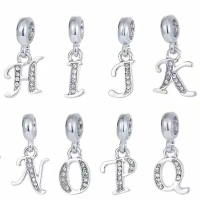 Charm Silver Filled Letter  A To Z Dangle Alphabet • £4.35