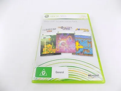 Mint Disc Xbox 360 Xbox Live Arcade Game Pack - No Manual • $19.90