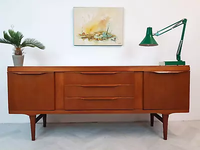 Newton & White Vintage Mid Century Golden Teak Danish Design Sideboard Credenza • £649