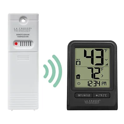 $24.95 • Buy 308-1409BT La Crosse Technology Wireless Thermometer Weather Station TX141-B3