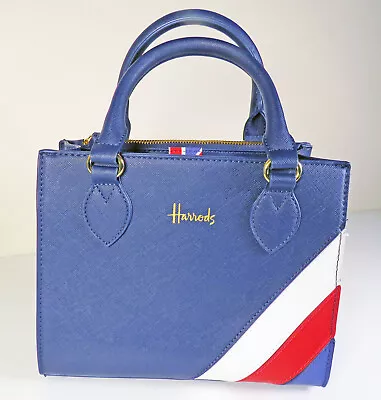 Harrods Union Jack Stratford Grab Bag London Inspired Handbag RRP £50 • £29.99