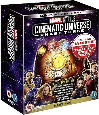 Marvel Studios Cinematic Universe - Phase 3 Part 2 [4k Uhd+blu-ray] New & Sealed • £34.95