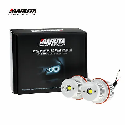 MTEC / MARUTA Version 4.0 LED ANGEL EYE BULBS For BMW E39 E63 E64 E87 V3.0 • $134