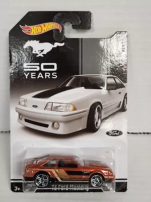 Hot Wheels 50 Years 1992 Ford Mustang LX Hatchback Fox Body 1/64 • $7.95