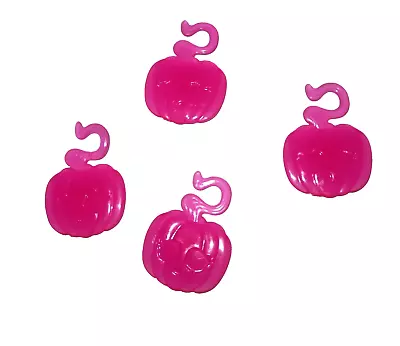 Monster High Doll High School Playset 2011 Replacement Pink Pumpkin Charms 4 • $2.95