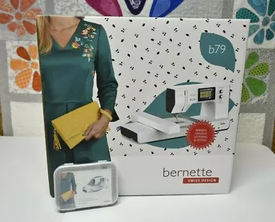 Bernette B79 Computerized Embroidery And Sewing Combo Machine FREE $500 DESIGNS! • $2249