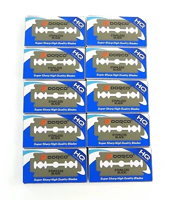 $10.99 • Buy Dorco Double Edge Razor Blades 100 Pieces 