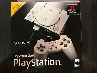 Authentic Sony PlayStation Classic Mini 2018 Edition Video Game Console PS1 New • $99.95