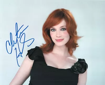 Signed Christina Hendricks Mad Men Hot 8x10 Authentic Photo With COA • $15.99