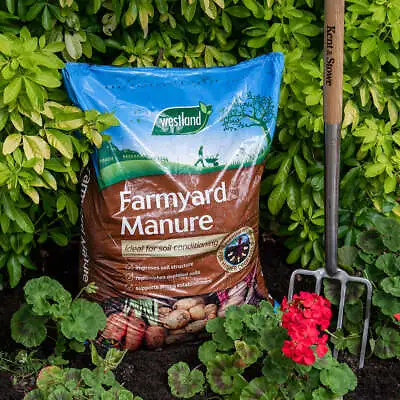 Westland Farmyard Manure Essential Nutrients Plants Soil Conditioner 50L • £525