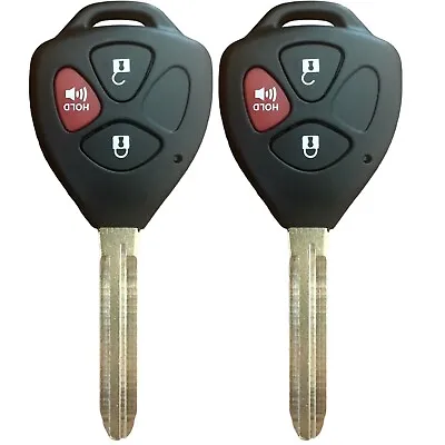 2 For 2005 2006 2007 2008 2009 2010 Scion TC Keyless Car Remote Uncut Key Fob • $19.75