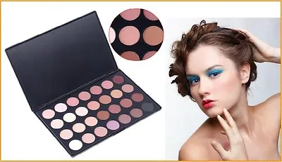 Pro Warm 28 Colour Neutral Makeup Eye Shadow Cosmetic Eyeshadow Palette Set Kit • £5.99