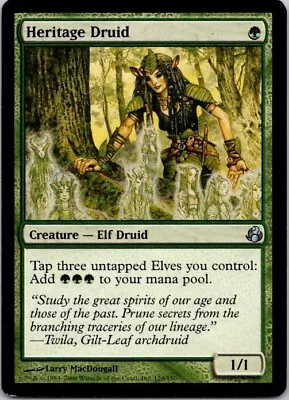 MTG Heritage Druid Morning Tide Uncommon Played See Scan • $2.18