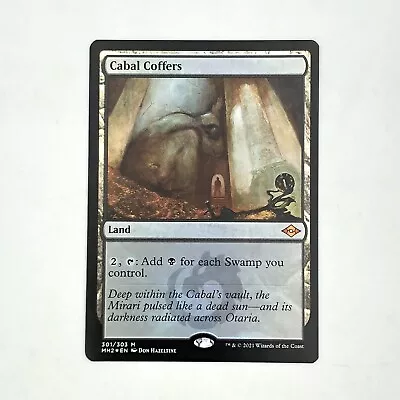 Cabal Coffers Foil 301 NM Modern Horizons 2 MH2 Magic MTG Land Mythic Black • $49.99