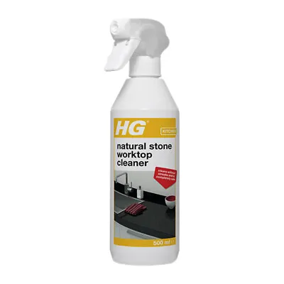 HG Granite Marble Natural Hard Stone Kitchen Work Top Cleaner Polish Spray 500ml • £8.19