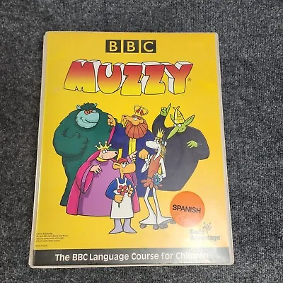 Muzzy The BBC Spanish English Language Course For Children (VHS) • $5