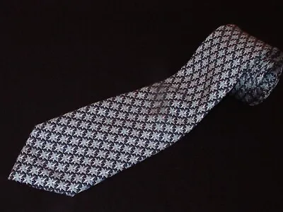 Vineyard Vines Tie Extra Long XL Silk Whales Printed USA Blue White Necktie Mens • $21.95