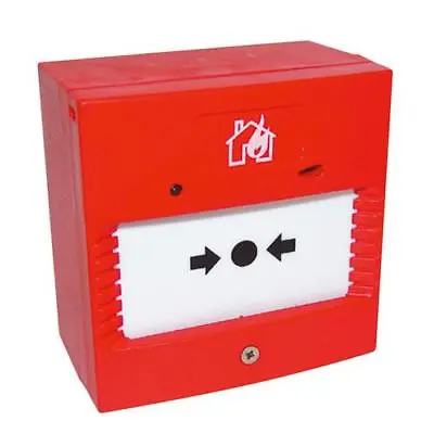 Surface Mounted 2-Wire Manual Call Point For Rafiki Twinflex Fire Alarm Systems • £36.47