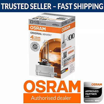 D1S OSRAM Original Xenarc Xenon HID Car Headlight Bulb 85V 35W (Single) 66140 • $71.45