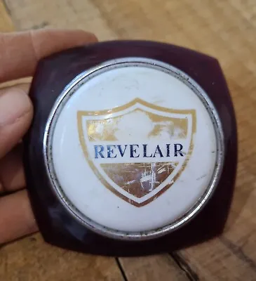 VINTAGE Revelair Desk Fan Front Badge Part Only Plastic  • $18