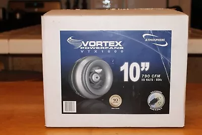 Vortex 10  790 CFM VTX1000 Powerfan Centrifugal Fan • $225