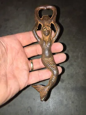 Mermaid Bottle Opener Beer Pacific Atlantic Ocean Lake Cabin Collector • $21.69