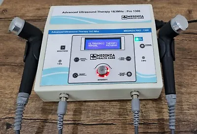 Pro Ultrasound Therapy 1Mhz & 3Mhz Unit Professional Physical Therapy US Machine • $188.99