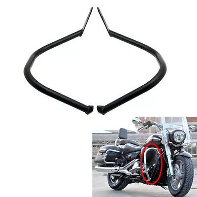  Motorcycle Engine Guard Crash Bars Protector For Yamaha V-STAR XVS 1300 07-17 • $213.32