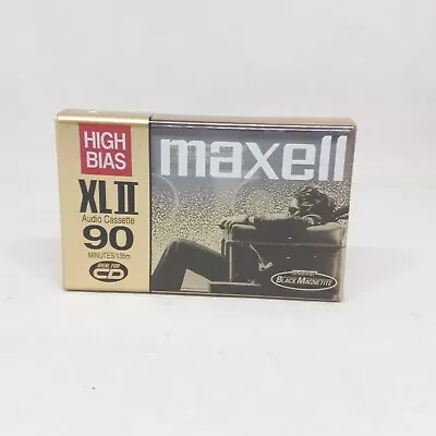 Sealed Maxell XL-II 90 Minute Blank Audio Cassette Tape-High Bias-IEC Type II • $10.99